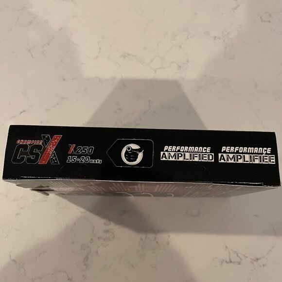 Champion CSX 250 15-20mmHg Performance Compression Calf Sleeves Black Grey L NWT - Picture 5 of 7